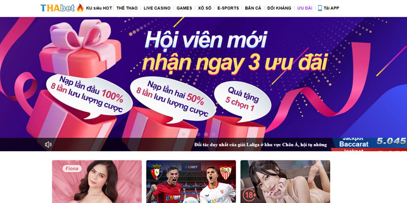 Các dịch vụ và hình thức cá cược online tại Thabet88