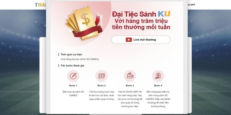 Khuyến mãi Thabet88 – Cơ hội săn thưởng giá trị cực khủng