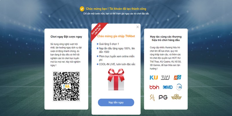 Nạp tiền Thabet88 là một yêu cầu cần thiết để bắt đầu hành trình cá cược